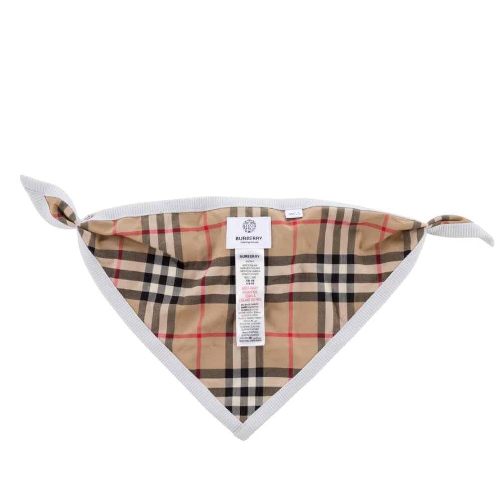 Burberry Novacheck Baby Bib